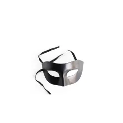 Men's black mask Domino large