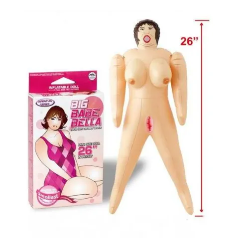 Bella Mini Sex Doll 66 cm Inflatable Bella mini sex doll inflatable 66 cm ABS PVC vaginal anal opening