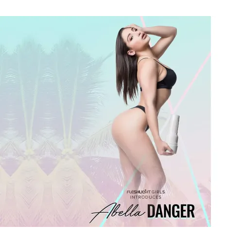 Мастурбатор Fleshlight Girls Abella Danger SuperSkin вакуумна капачка