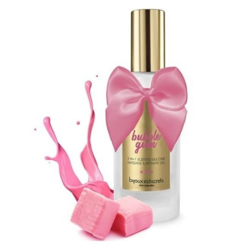 Bubblegum 2 in 1 massage intimate gel silicone base 100 ml Bijoux Indiscrets