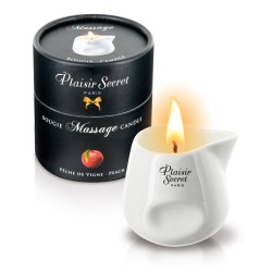 Plaisirs Secrets Massage Candle Peach Plaisirs Secrets Massage Candle Peach