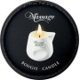Plaisirs Secrets massage candle peach — ceramic jar, 80 ml, France