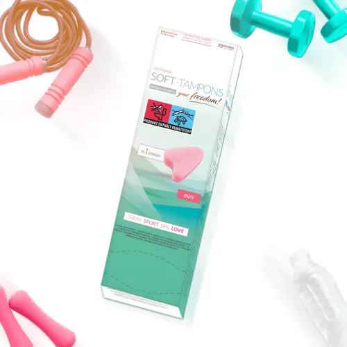Joy Division soft tampons mini size — string-free, 1 piece