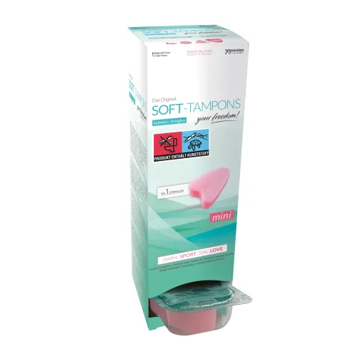 Joy Division soft tampons mini size — string-free, 1 piece