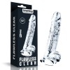 Прозрачно реалистично дилдо Flawless Clear
