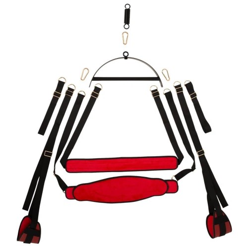 Bad Kitty sex swing with back support, seat and stirrups
