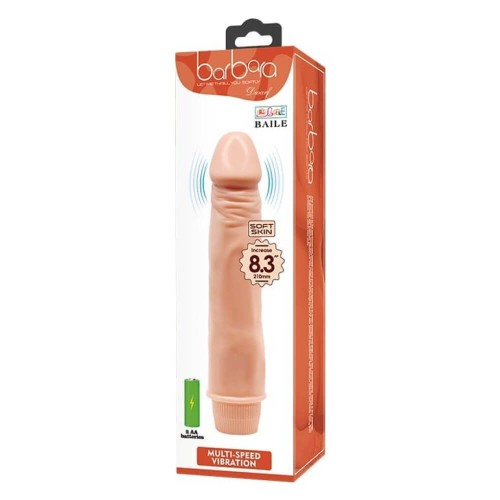 Barbara Dwarf realistic vibrator Barbara Dwarf 8.3 inch realistic flesh coloured vibrator