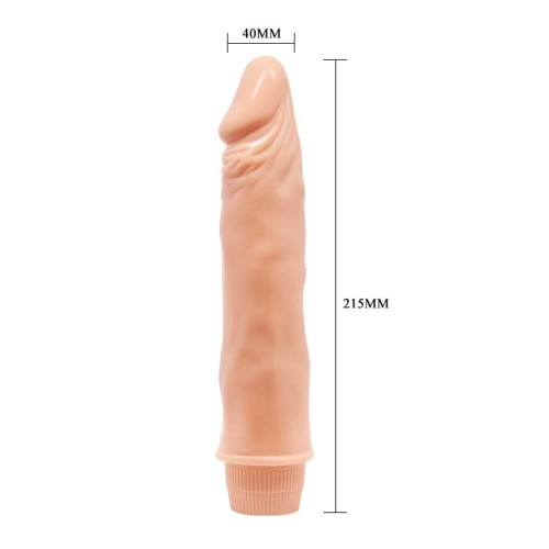 Barbara Dwarf realistic vibrator Barbara Dwarf 8.3 inch realistic flesh coloured vibrator