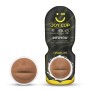 Joy Cup mouth masturbator in caramel made of soft TPR