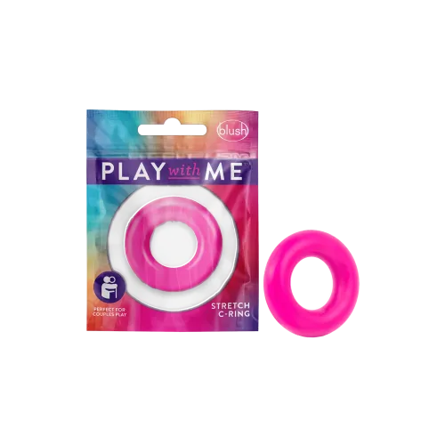 Play With Me stretchy silicone penis ring — 5 colours