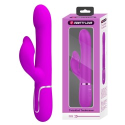 Moving Beads Rabbit Vibrator Pretty Love Falin Light Purple
