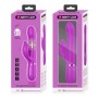 Pretty Love Falin light purple rabbit vibrator with moving beads and clitoral stimulator