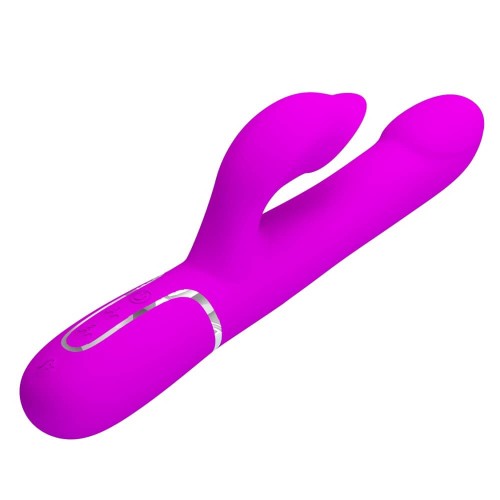 Pretty Love Falin light purple rabbit vibrator with moving beads and clitoral stimulator