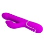 Pretty Love Falin light purple rabbit vibrator with moving beads and clitoral stimulator