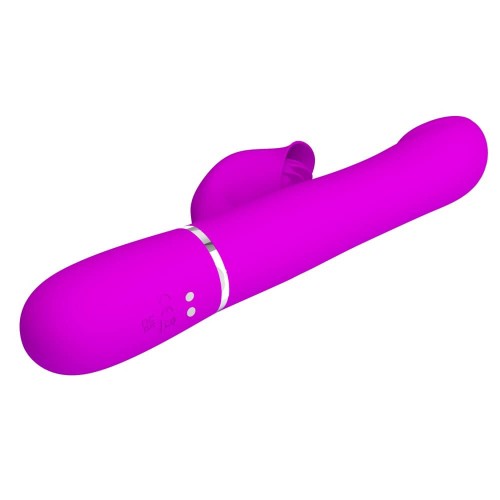 Pretty Love Falin light purple rabbit vibrator with moving beads and clitoral stimulator