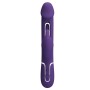 Pretty Love Kampas rabbit vibrator dark purple Pretty Love Kampas dark purple dual motor rabbit vibrator with swinging tongue and clitoral ears