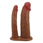 Pretty Love Keaven harness with hollow strap-on and inner dildo