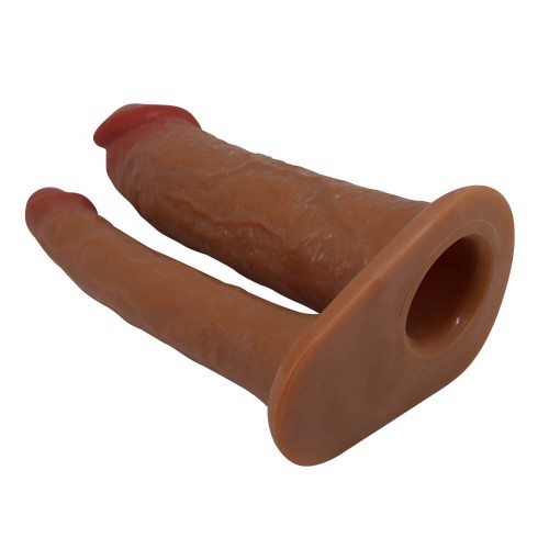 Pretty Love Keaven harness with hollow strap-on and inner dildo