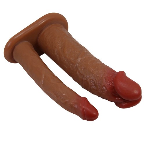 Pretty Love Keaven harness with hollow strap-on and inner dildo