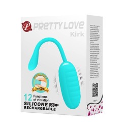 Compact Vibrating Egg Pretty Love Kirk Turquoise