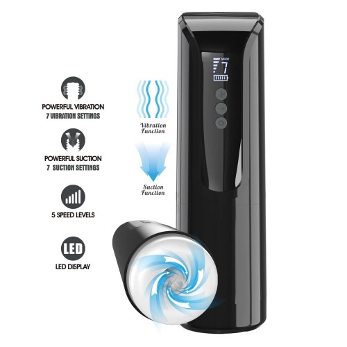 Pretty Love Larissa автоматичен мастурбатор с вибрация и смукане