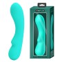 Pretty Love Matt green 12 function rabbit vibrator made of soft silicone