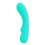 Pretty Love Matt green 12 function rabbit vibrator made of soft silicone