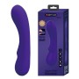 Pretty Love Matt purple 12 function rabbit vibrator made of soft silicone