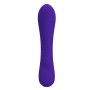Pretty Love Matt purple 12 function rabbit vibrator made of soft silicone