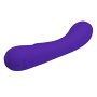 Pretty Love Matt purple 12 function rabbit vibrator made of soft silicone