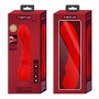 Pretty Love Matt red 12 function rabbit vibrator made of soft silicone