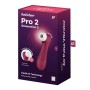 Satisfyer Pro 2 Generation 3 Liquid Air wine red air pulse clitoral stimulator