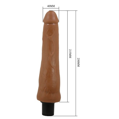 Sliding Skin Alfredo realistic vibrator with sliding skin