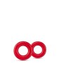 Stay Hard Donut Rings red stretchy cock rings set of 2
