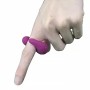 Swamson violet duck shaped silicone finger stimulator