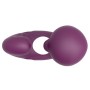 Swamson violet duck shaped silicone finger stimulator