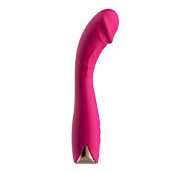 Вибратор за G-точката Guilty Toys Velvet Curve розов