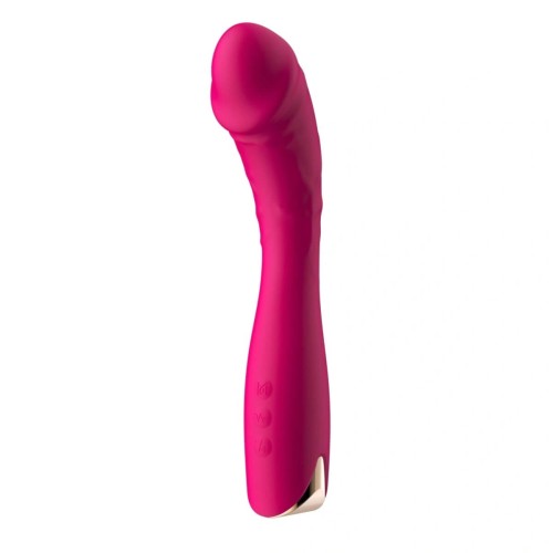Guilty Toys Velvet Curve розов вибратор за G-точката