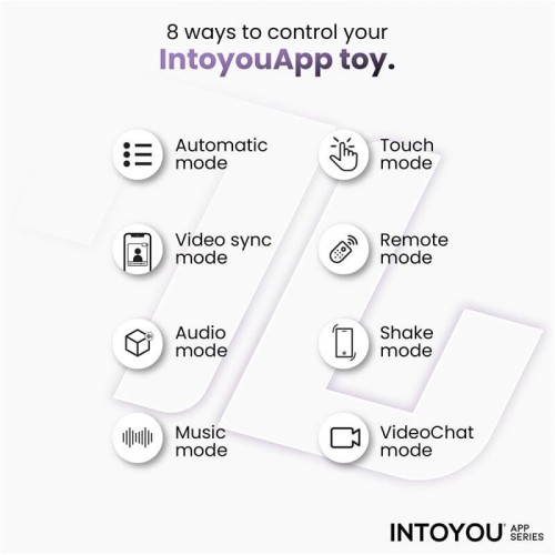 Intoyou Nexegg вибриращо яйце с приложение в цвят лилаво и фъстъчено