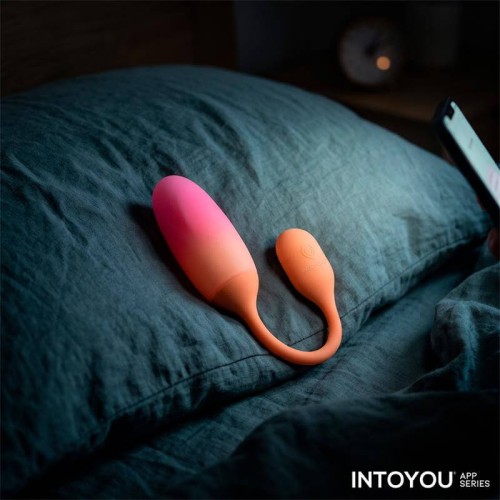 Intoyou Nexegg вибриращо яйце с приложение в цвят оранжево и розово