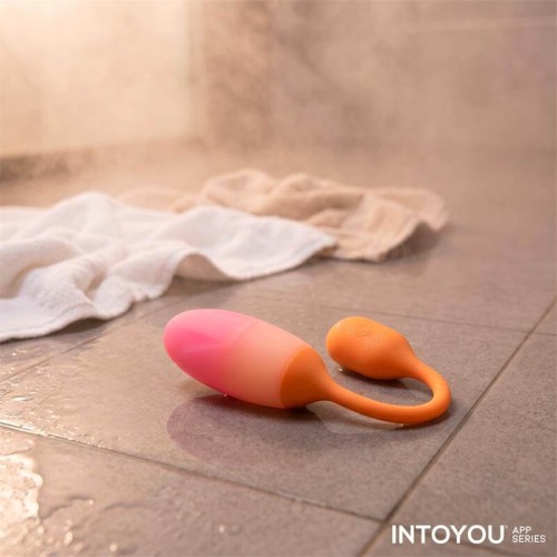 Intoyou Nexegg вибриращо яйце с приложение в цвят оранжево и розово