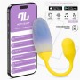 Intoyou Nexegg app controlled vibrating egg in yellow and purple